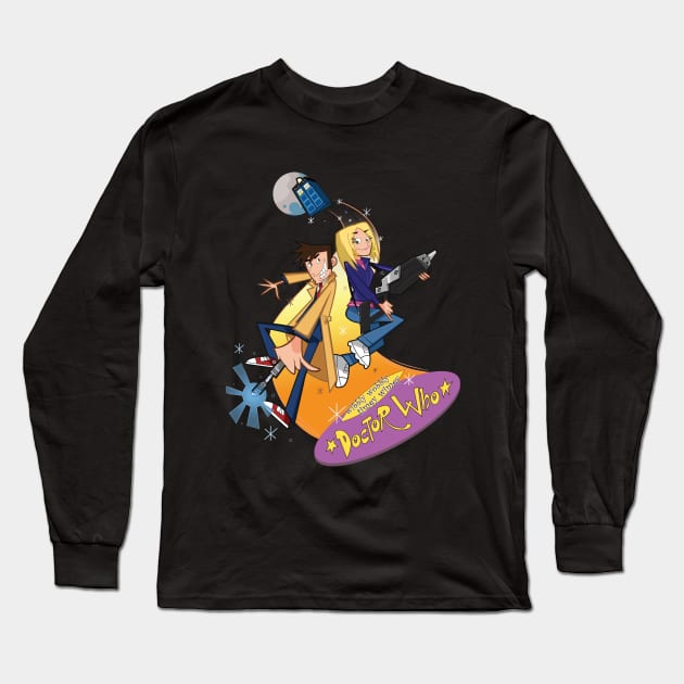 The Fairly Doctor Long Sleeve T-Shirt by KareeArt